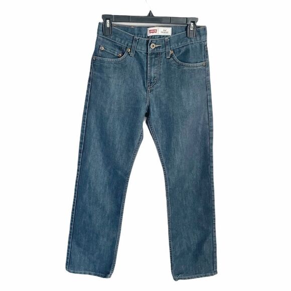 Levi’s 514 Dark Denim Jeans 14 Regular 27/27 - Picture 1 of 8